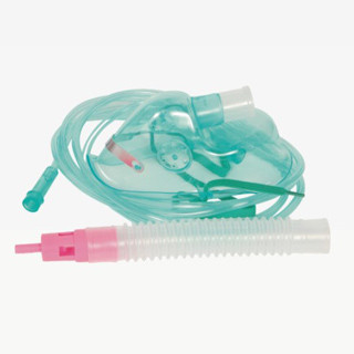China 35, 40, 60 Medical Grade PVC Venturi Mask With 6 Connectors For Medical Respirators WL1004 supplier